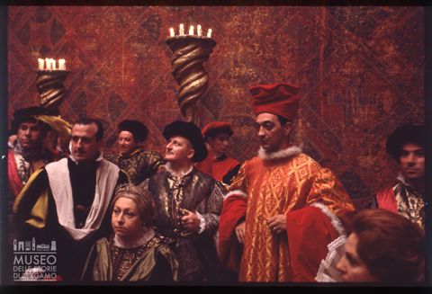 Comparse al Teatro Donizetti di Bergamo