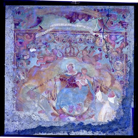 L'ingresso del monastero di Santa Grata a Bergamo