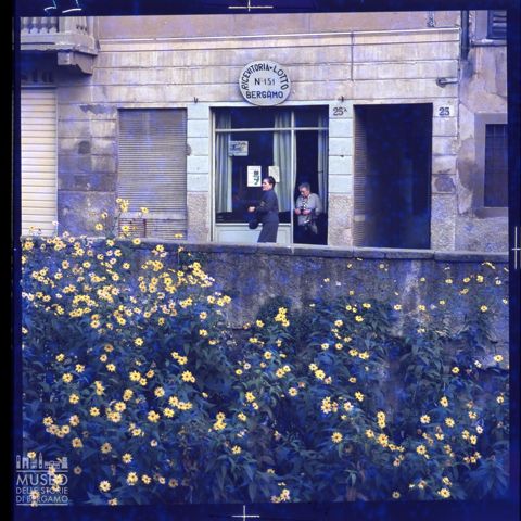 Uno scorcio di Borgo Palazzo a Bergamo