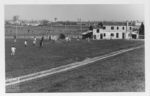 Una partita di calcio