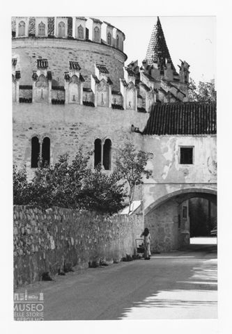 Scorcio dell'entrata all'Abbazia di Novacella a Varna