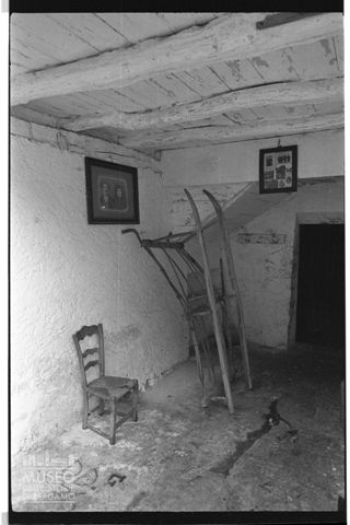 Interno di baita a Sospirolo