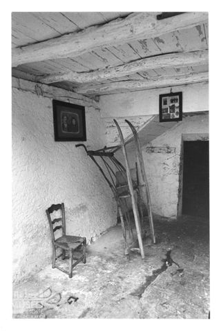 Interno di baita a Sospirolo