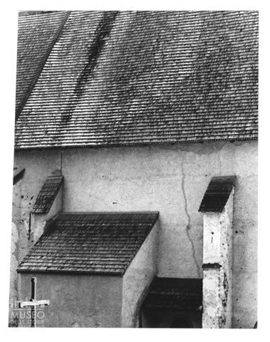 Particolare di una chiesa in Cadore
