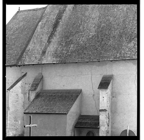 Particolare di una chiesa in Cadore