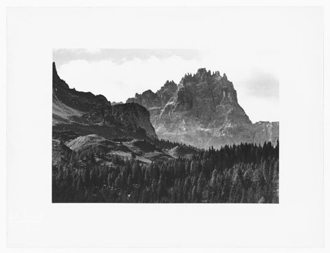 Paesaggio montano in Cadore