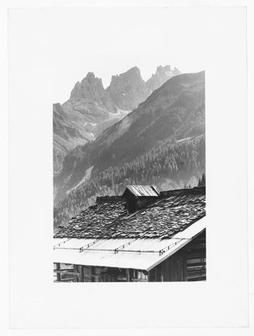 Paesaggio montano a Falcade Alto