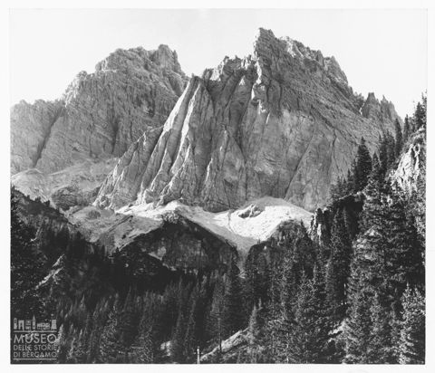 Scorcio delle Dolomiti Ampezzzane
