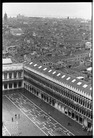 Scorcio di piazza San Marco a Venezia