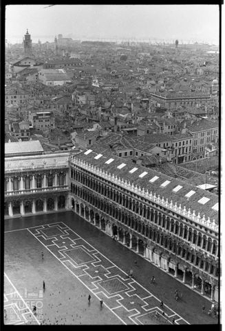 Scorcio di piazza San Marco a Venezia