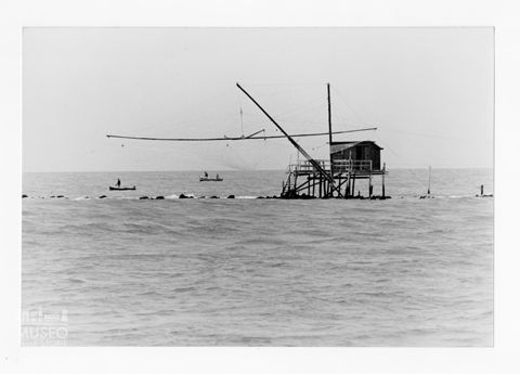 Pesca alla foce dell'Arno a Marina di Pisa