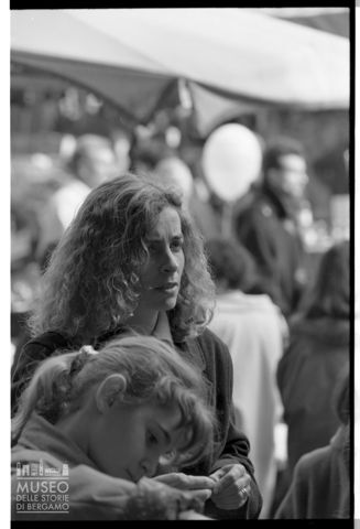 Ritratto di una donna alla Fiera dei Santi Faustino e Giovita a Brescia