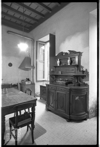 La cucina di Villa Clelia a Caravaggio