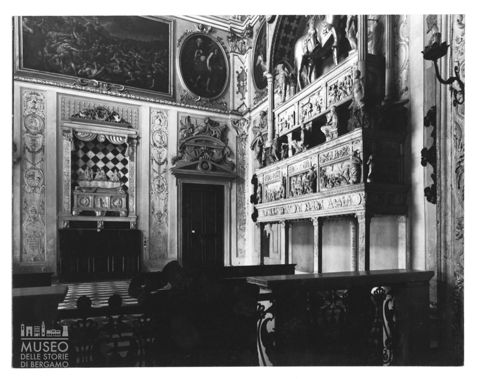 Interno della Cappella Colleoni a Bergamo