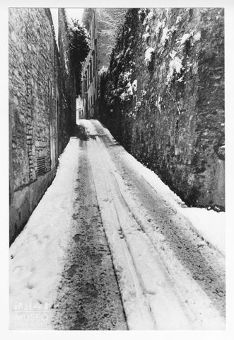 Scorcio di via San Salvatore a Bergamo