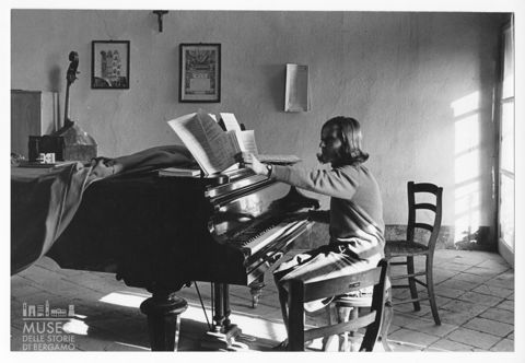 Musicista al pianoforte presso il conservatorio Gaetano Donizetti di Bergamo