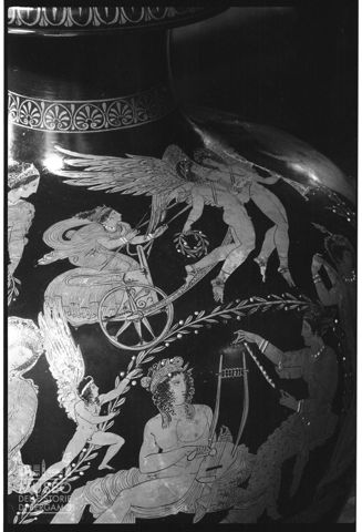 Particolare di un vaso del Museo Archeologico di Firenze