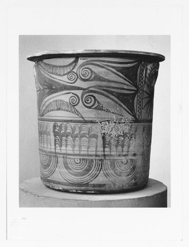 Vaso etrusco presso il Museo Archeologico di Firenze