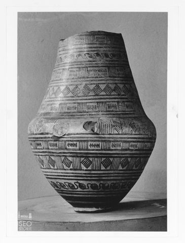 Vaso etrusco presso il Museo Archeologico di Firenze