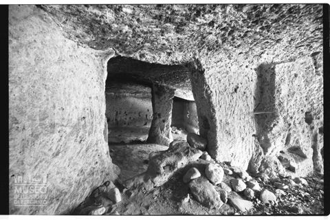 Una tomba della necropoli di Sovana