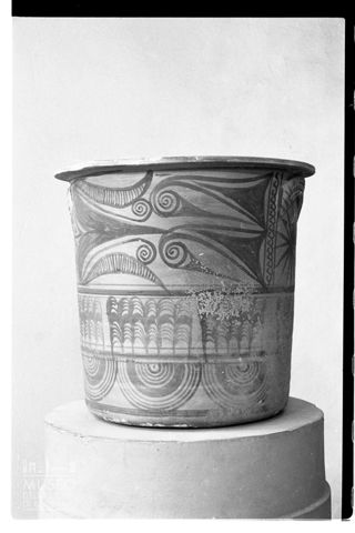 Vaso etrusco presso il Museo Archeologico di Firenze