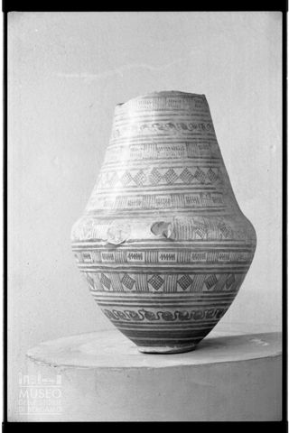 Vaso etrusco presso il Museo Archeologico di Firenze