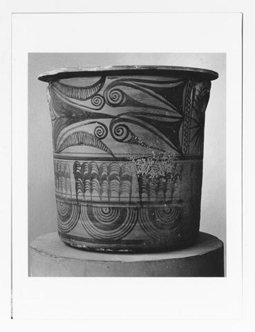 Vaso etrusco presso il Museo Archeologico di Firenze