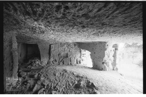 Una tomba della necropoli di Sovana