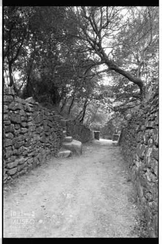 L'ingresso della Tomba della Pietrera nell'area archelogica di Vetulonia