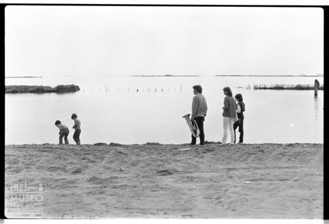 Sulla spiaggia di Marano Lagunare