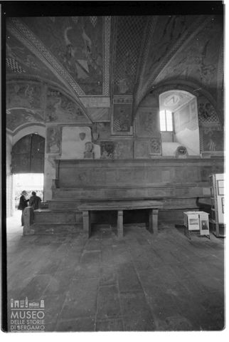 Il cortile del Palazzo Pretorio di Pistoia