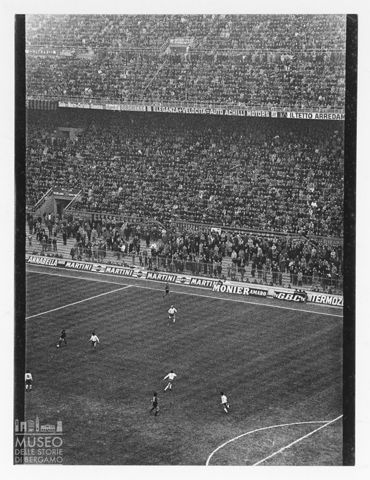 La partita Inter-Lazio allo stadio Giuseppe Meazza di Milano