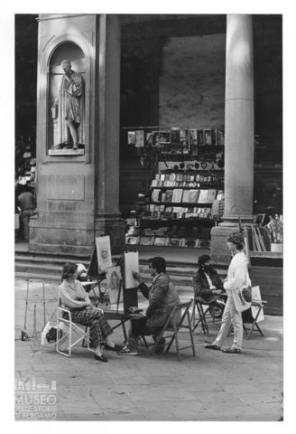 Artisti di strada a Firenze