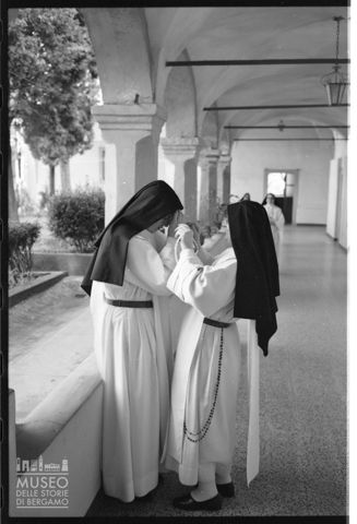 Nel Monastero Matris Domini a Bergamo