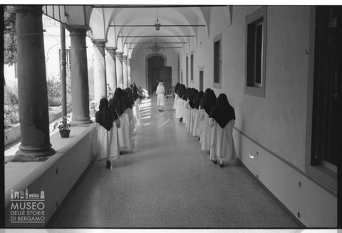 Nel Monastero Matris Domini a Bergamo