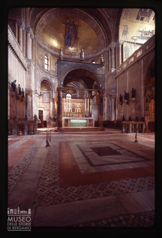 L'abside della Basilica di San Marco a Venezia
