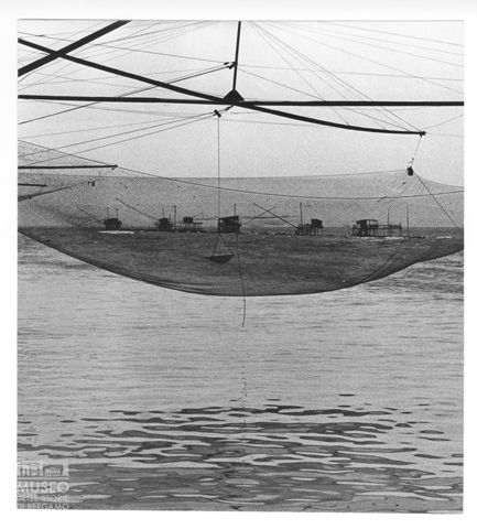 Pesca alla foce dell'Arno a Marina di Pisa