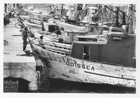 Motopescherecci nel porto di Civitanova Marche