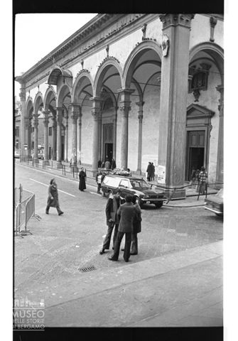 Scena di vita quotidiana a Firenze
