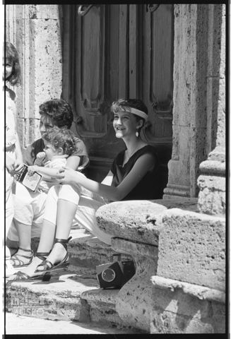 Scena di vita quotidiana a Montepulciano