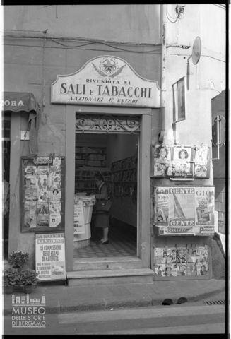 Una tabaccheria a Pescia