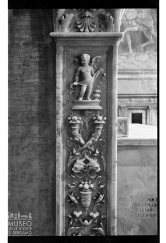 Particolare del coro del Duomo di San Martino a Pietrasanta