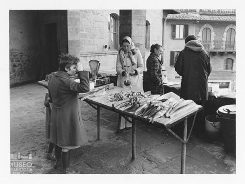 Scena di vita quotidiana a Cortona