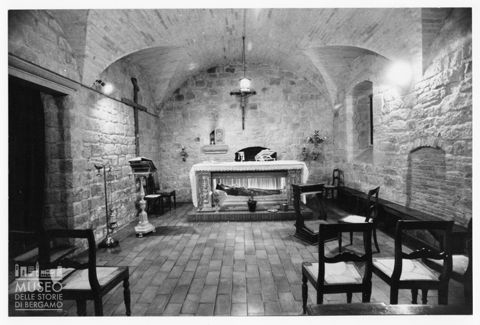 La cripta della chiesa del Monastero di Santa Chiara a Camerino