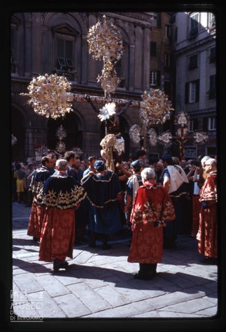 La processione  di San Giovanni Battista a Genova