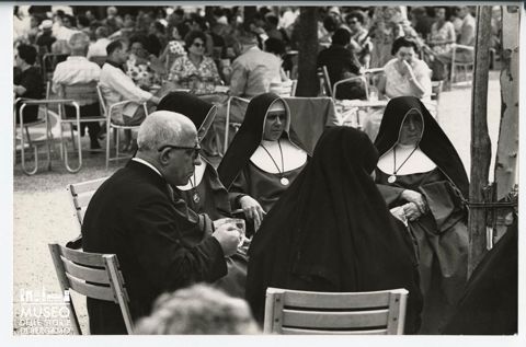 Religiosi alle terme di Montecatini Terme