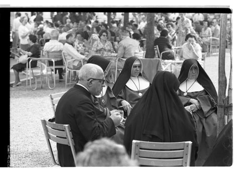 Religiosi alle terme di Montecatini Terme