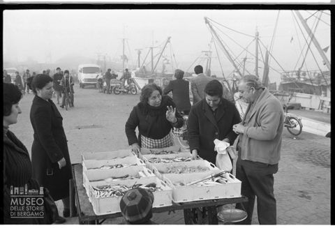 Vendita di pesce fresco a San Benedetto del Tronto