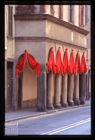 Particolare della chiesa di San Rocco a Bergamo