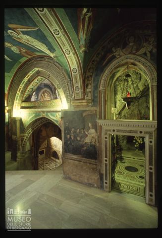 Nel Sacro Speco di San Benedetto a Subiaco